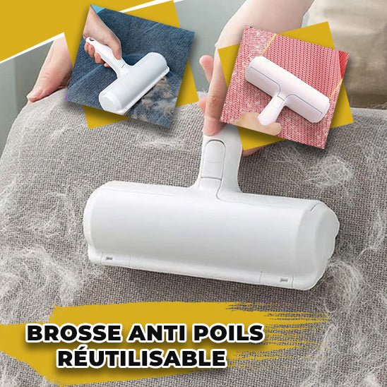 MagicRoller™ | Brosse à peluches réutilisable et auto-nettoyante - La Minou Shop