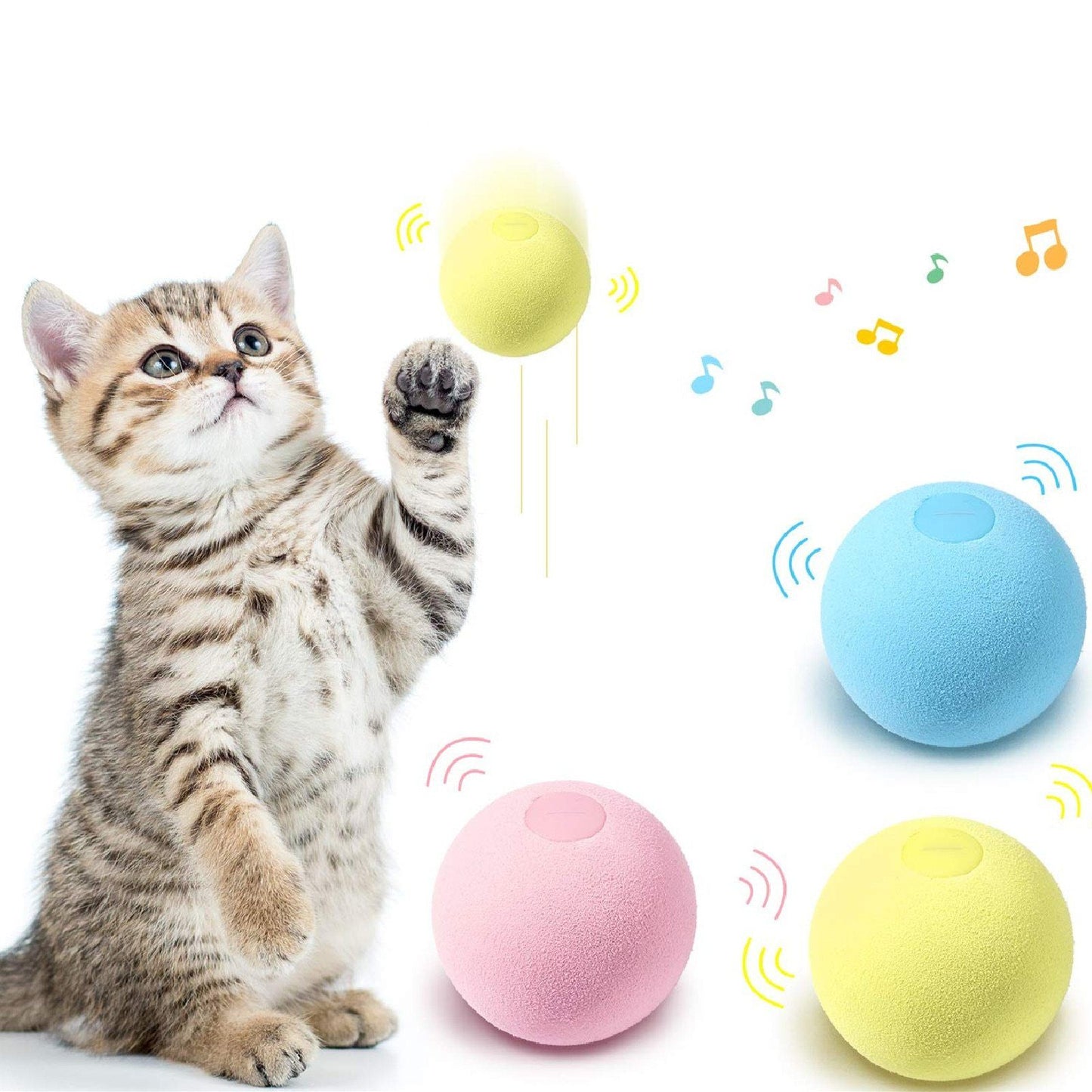 SmartBall™ - Balle intelligente d'apprentissage pour chat - La Minou Shop