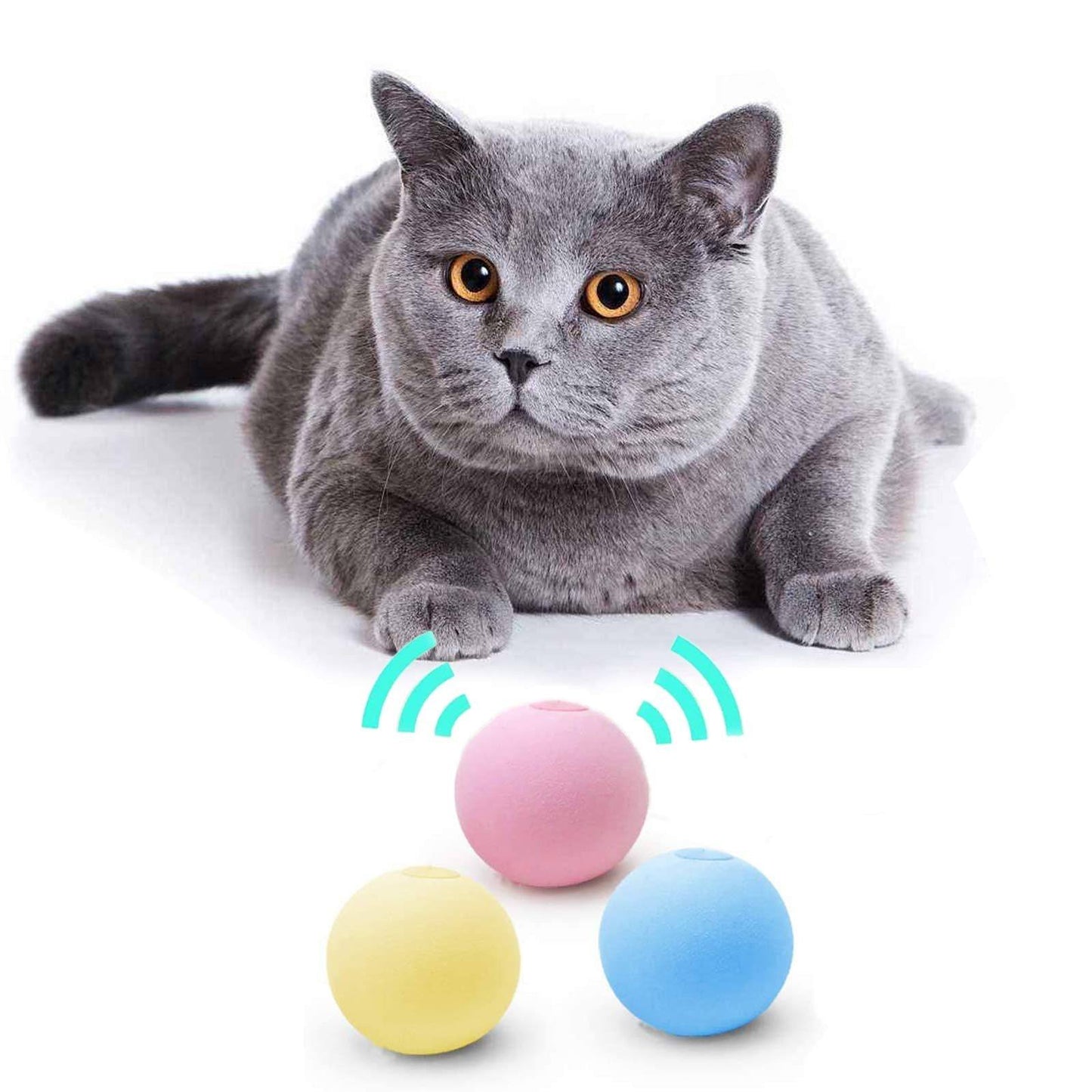 SmartBall™ - Balle intelligente d'apprentissage pour chat - La Minou Shop